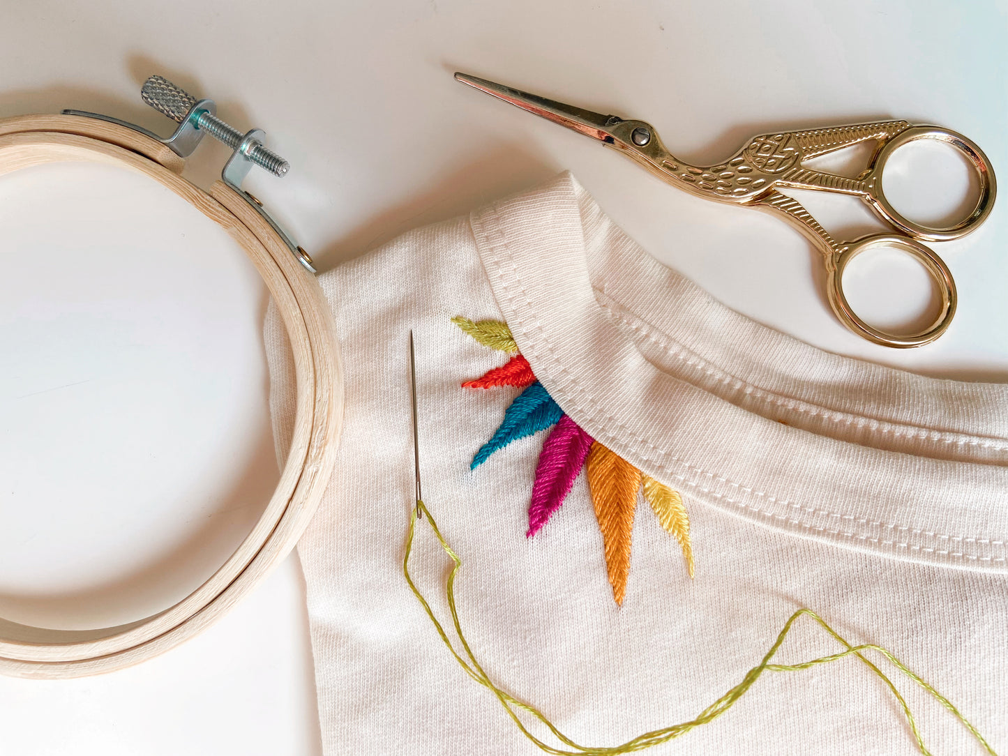 Workshop borduren, basis. Door @nin.a.telier. 15 maart, 14.00 uur.