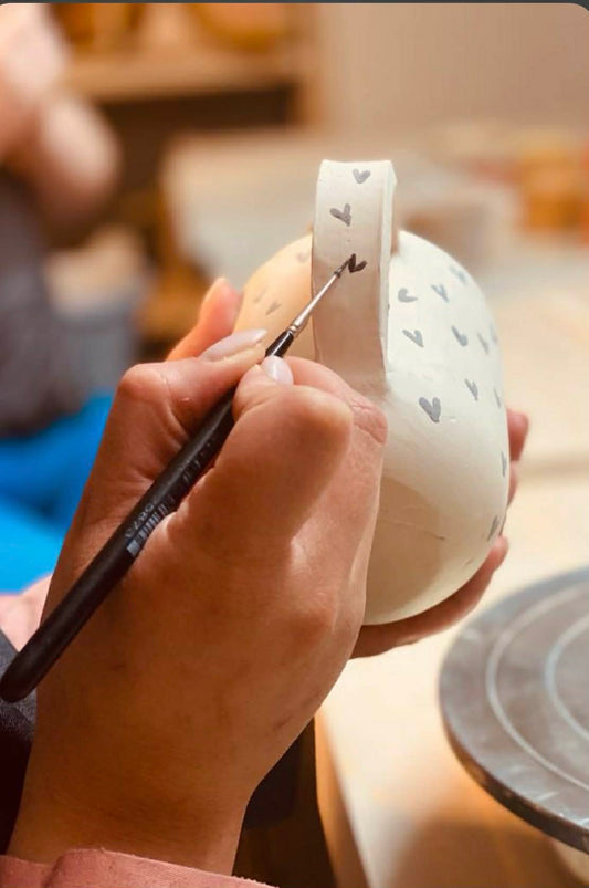 "Pottery painting" vrijdag  30 oktober 2026 19.00 uur - 21.00 uur