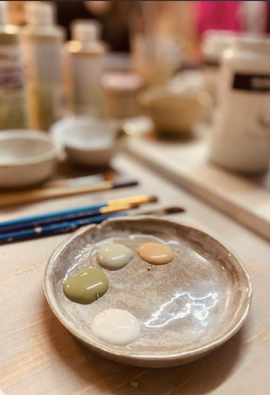 "Pottery painting" zaterdag 31 oktober 2026 14..00 - 16.00 uur