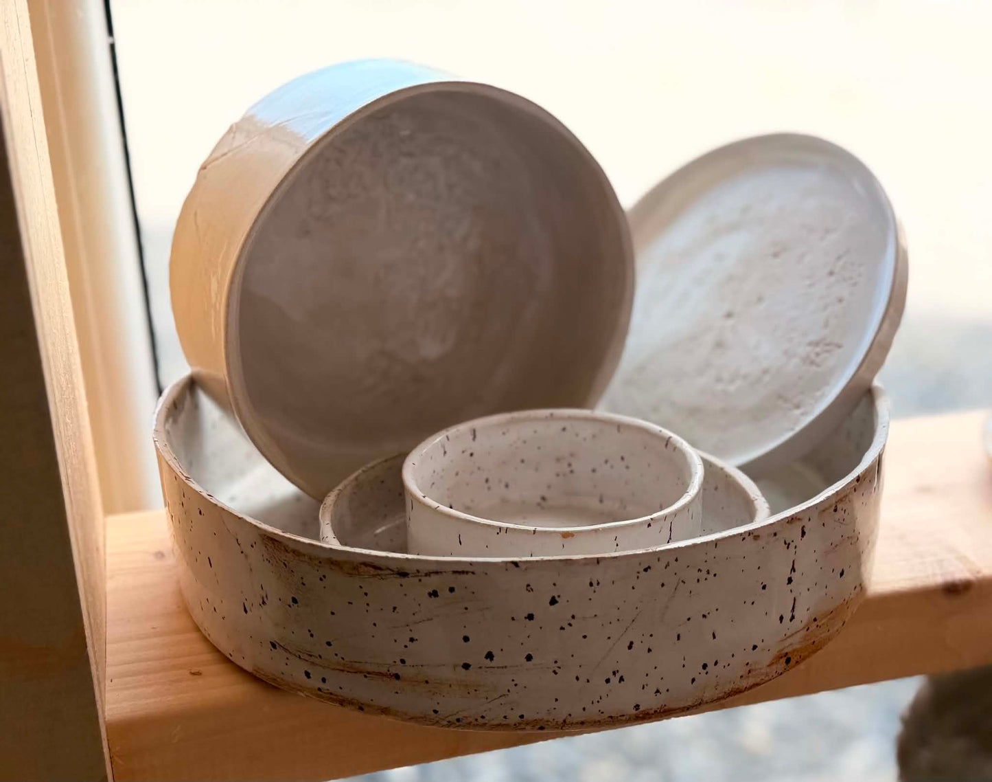 Workshop "maak je eigen servies" maandagavond.