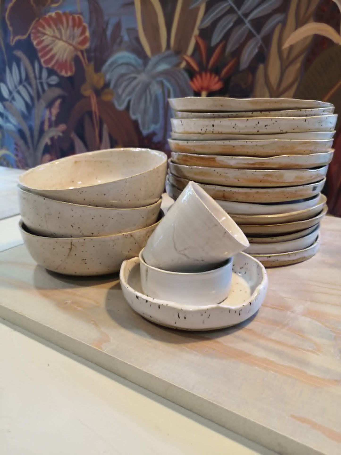 Workshop "maak je eigen servies" maandagavond.
